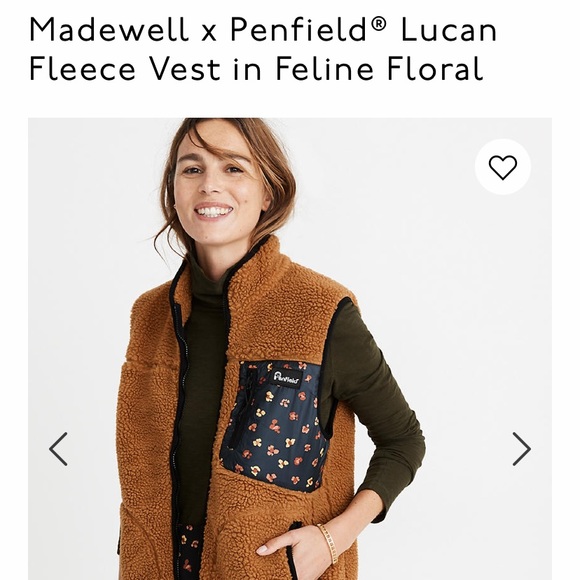 Madewell Jackets & Blazers - madewell x penfield lucan vest in feline floral